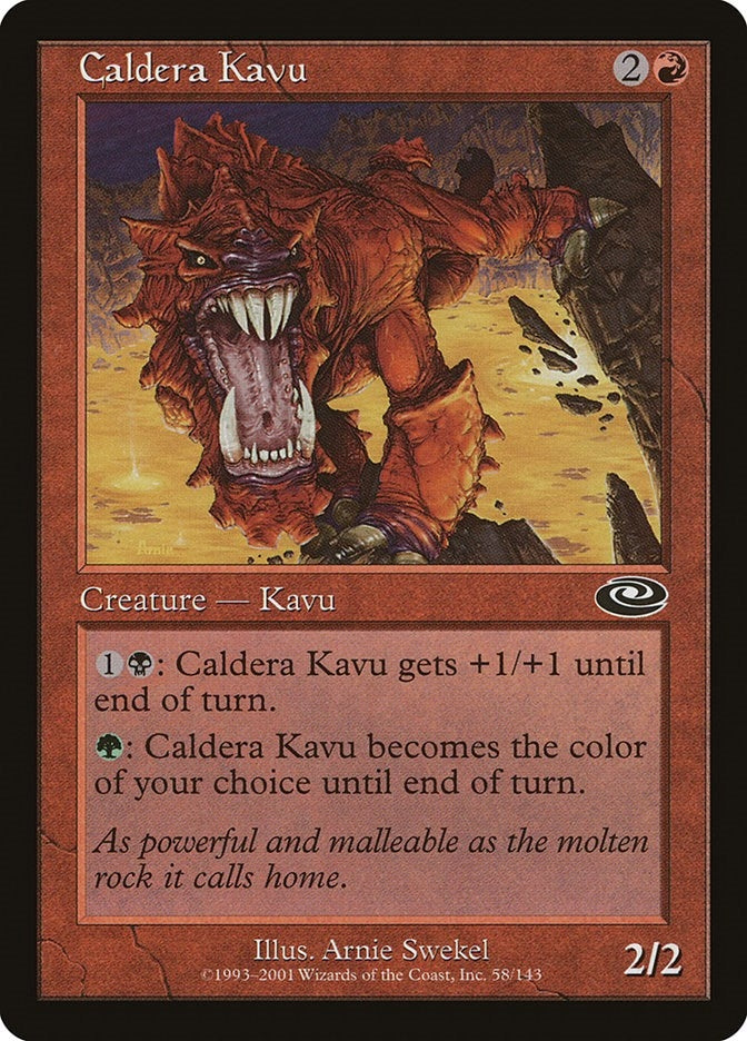 Image for Caldera Kavu (58) - Magic: The Gathering