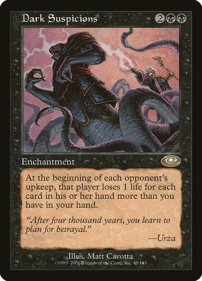 Image for Dark Suspicions (40) - Magic: The Gathering