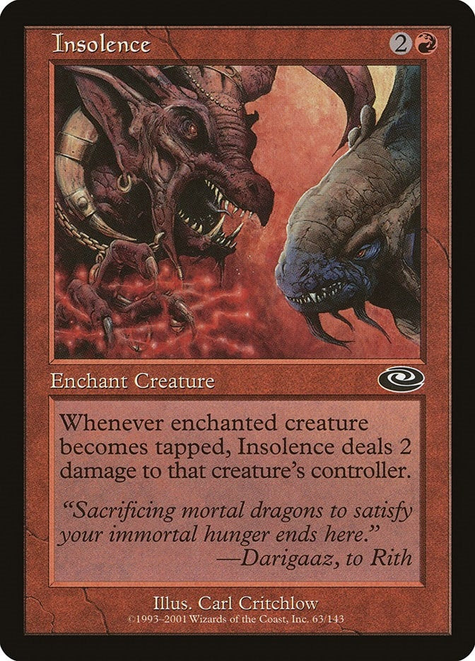 Image for Insolence (63) - Magic: The Gathering