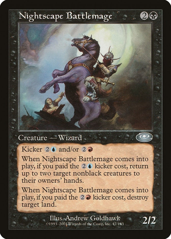 Image for Nightscape Battlemage (47) - Magic: The Gathering