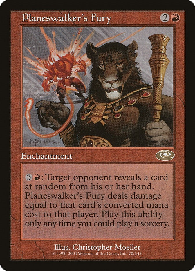 Image for Planeswalker's Fury (70) - Magic: The Gathering