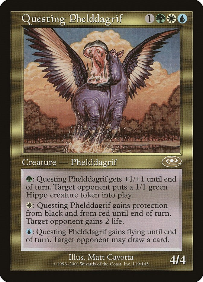 Image for Questing Phelddagrif (119) - Magic: The Gathering