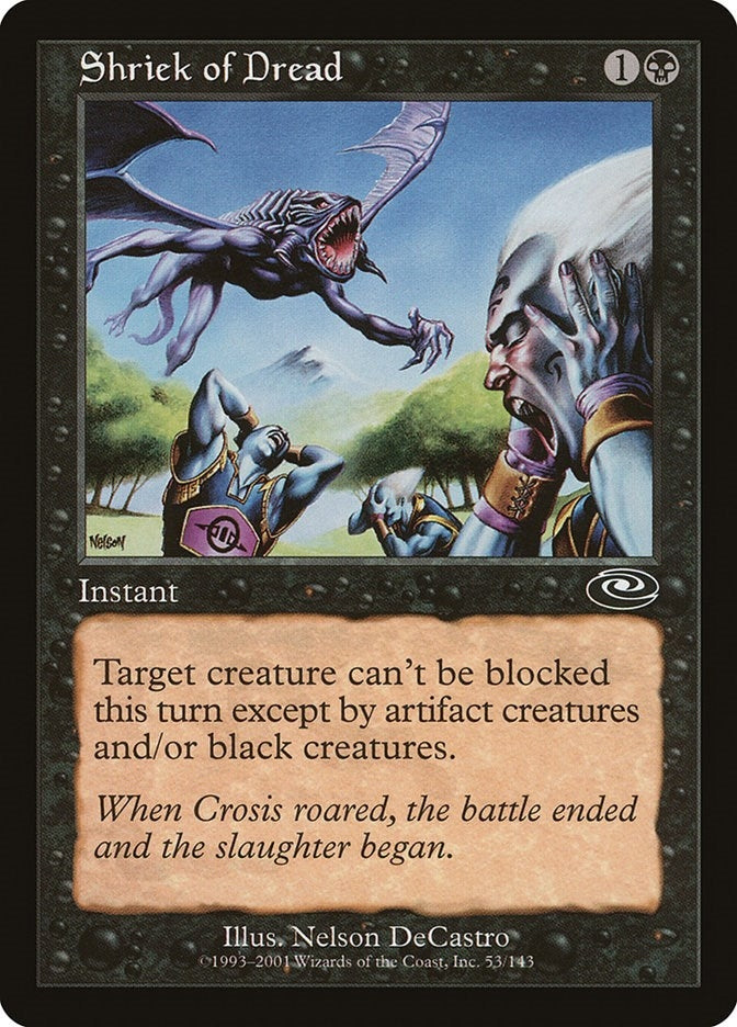Image for Shriek of Dread (53) - Magic: The Gathering