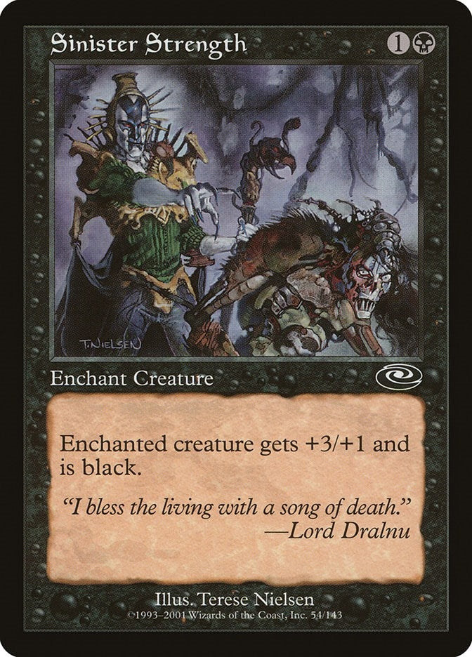 Image for Sinister Strength (54) - Magic: The Gathering