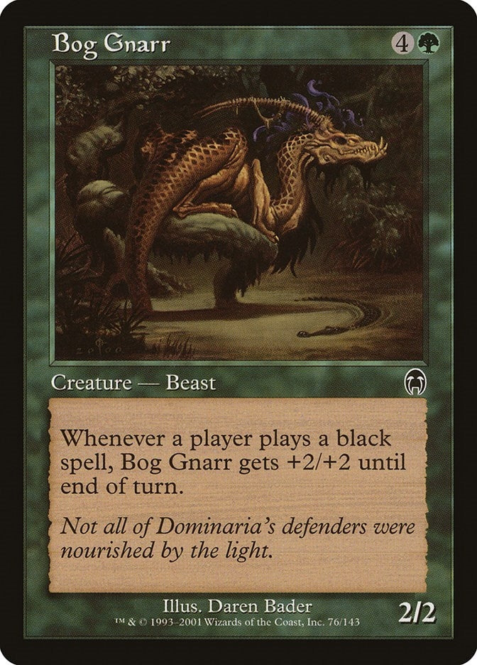 Image for Bog Gnarr (76) - Magic: The Gathering