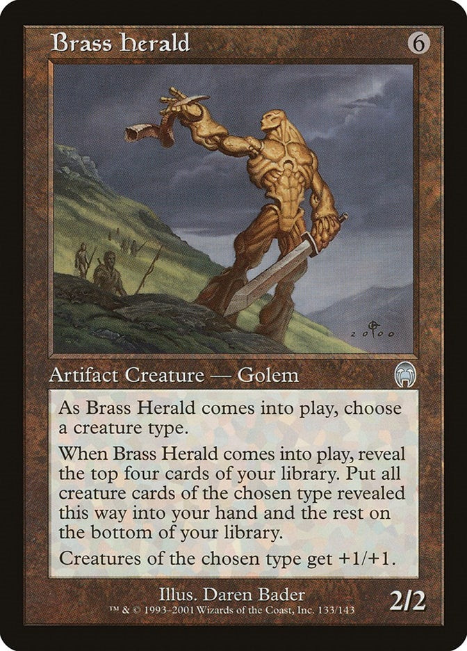 Image for Brass Herald (133) - Magic: The Gathering