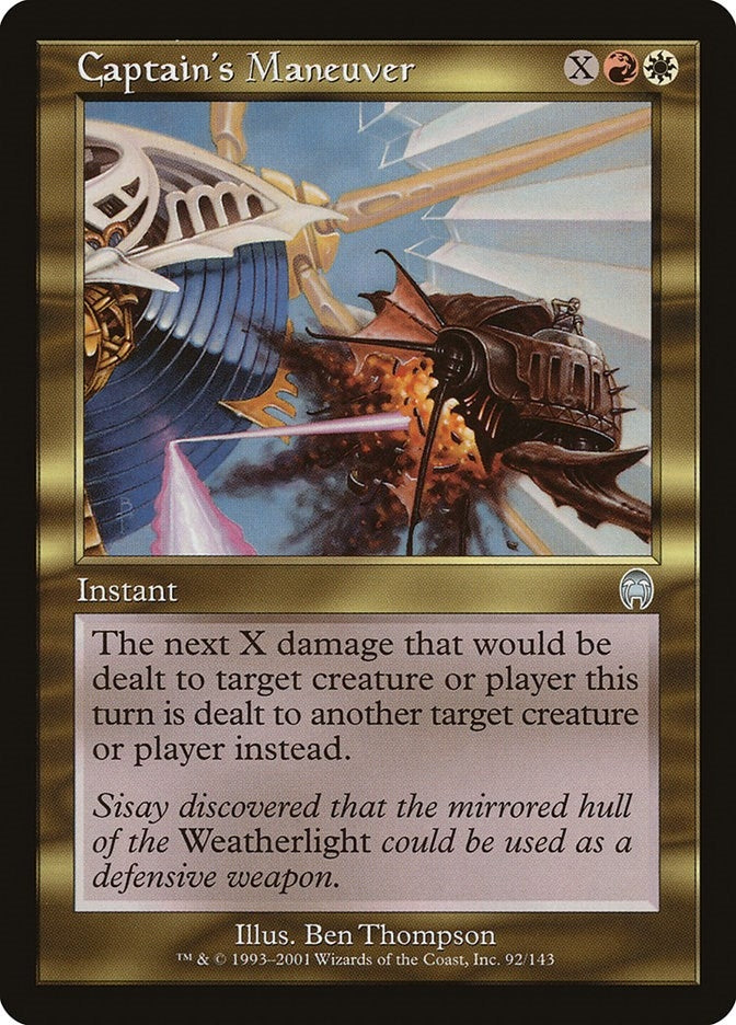 Image for Captain's Maneuver (92) - Magic: The Gathering