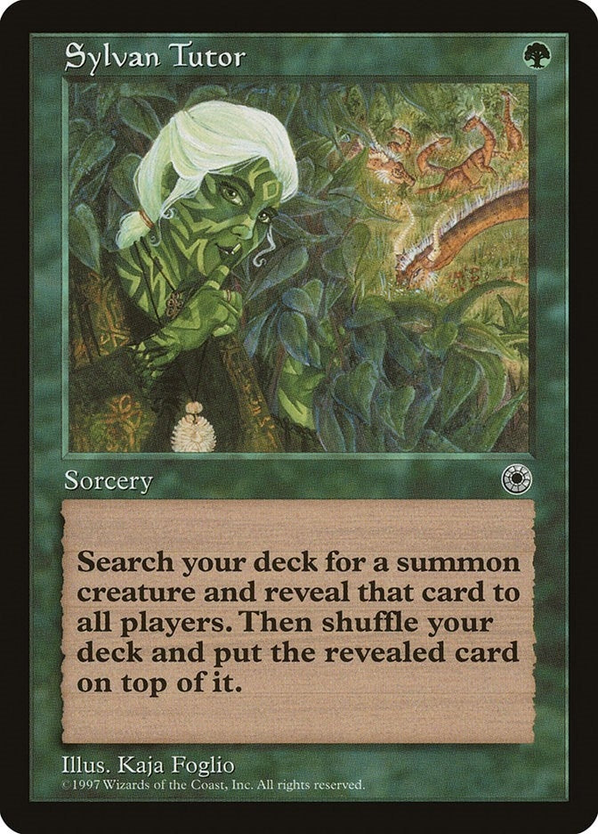 Image for Sylvan Tutor - Magic: The Gathering
