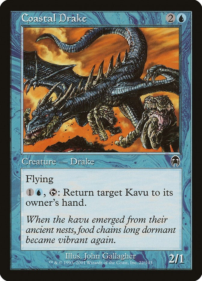 Image for Coastal Drake (22) - Magic: The Gathering