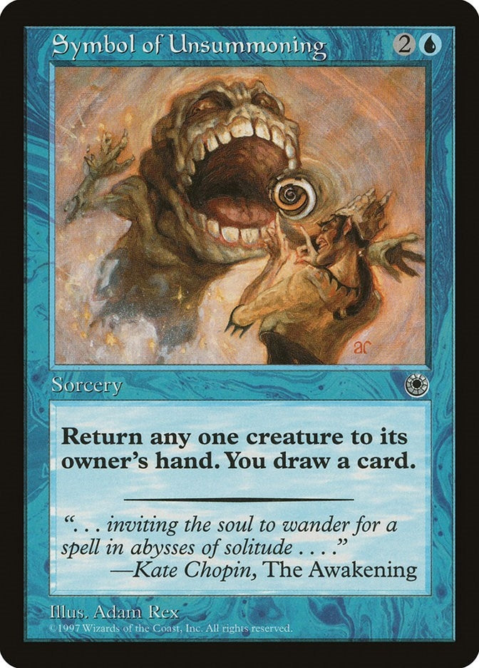 Image for Symbol of Unsummoning - Magic: The Gathering