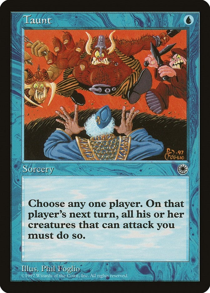 Image for Taunt - Magic: The Gathering