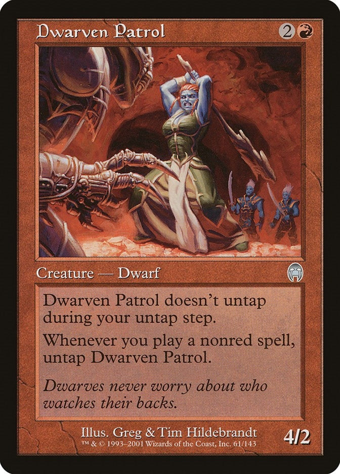 Image for Dwarven Patrol (61) - Magic: The Gathering