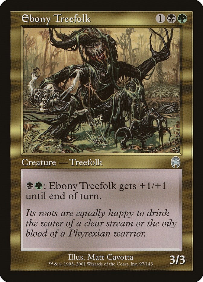 Image for Ebony Treefolk (97) - Magic: The Gathering