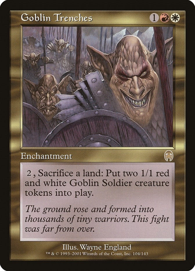 Image for Goblin Trenches (104) - Magic: The Gathering