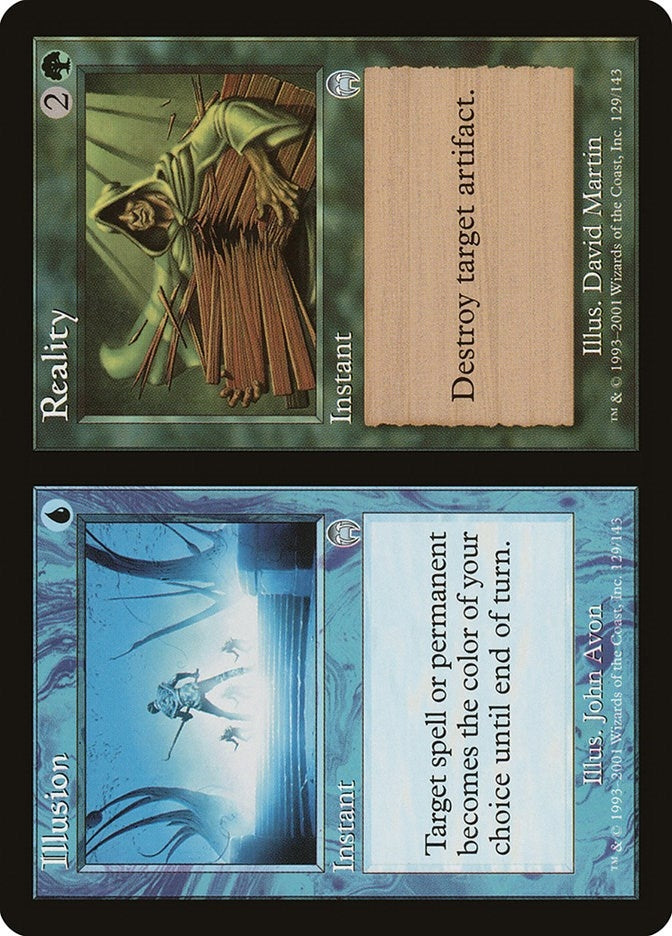 Image for Illusion // Reality (129) - Magic: The Gathering