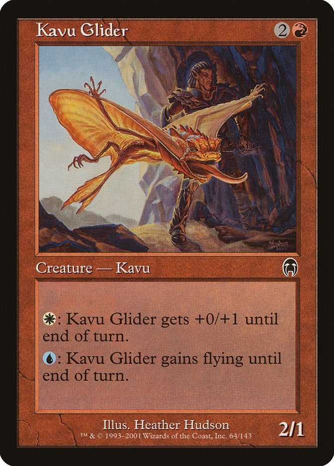 Image for Kavu Glider (64) - Magic: The Gathering