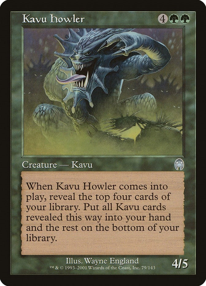 Image for Kavu Howler (79) - Magic: The Gathering