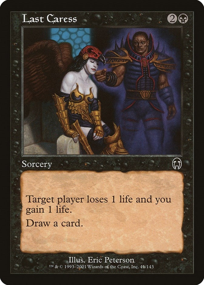 Image for Last Caress (41) - Magic: The Gathering