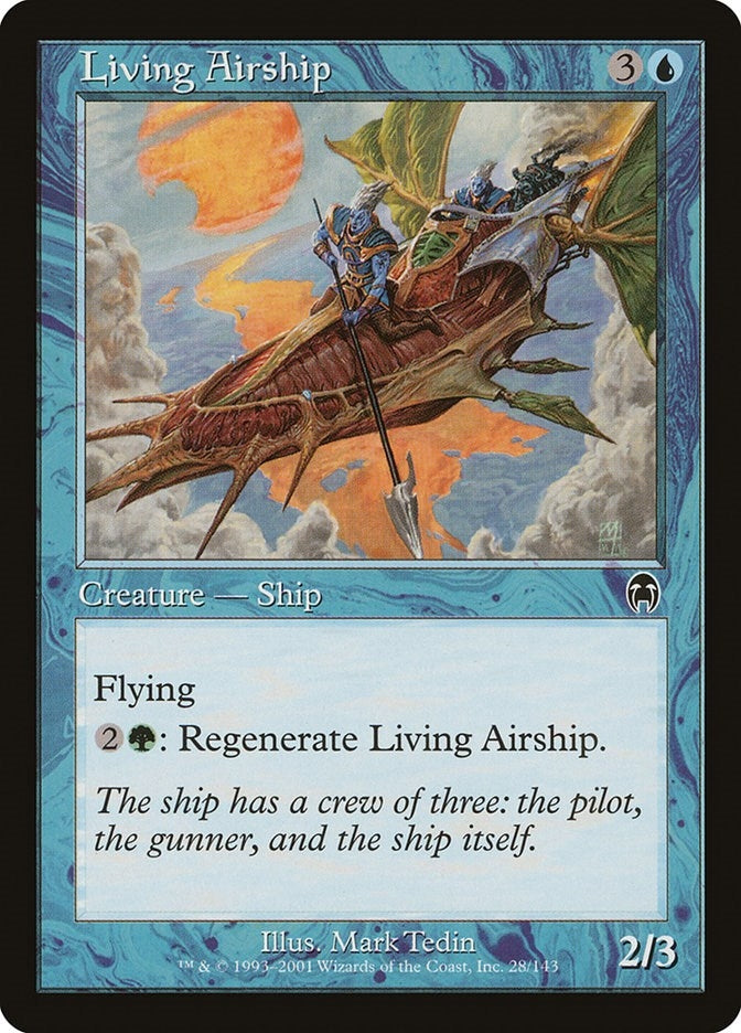 Image for Living Airship (28) - Magic: The Gathering