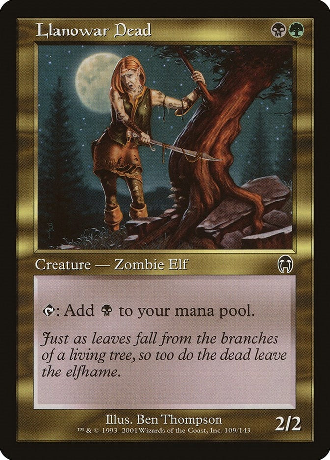 Image for Llanowar Dead (109) - Magic: The Gathering