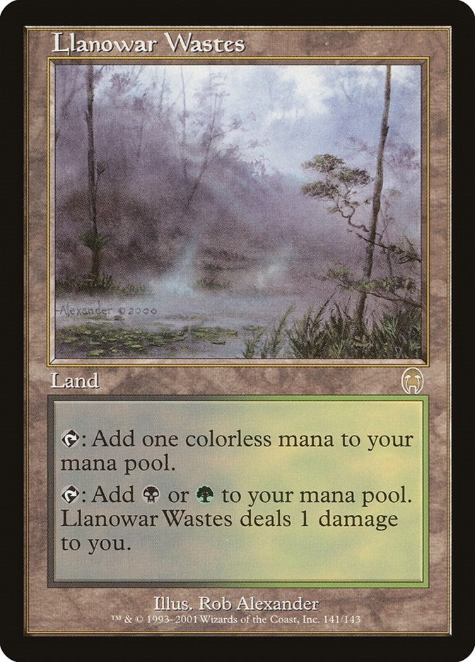 Image for Llanowar Wastes (141) - Magic: The Gathering