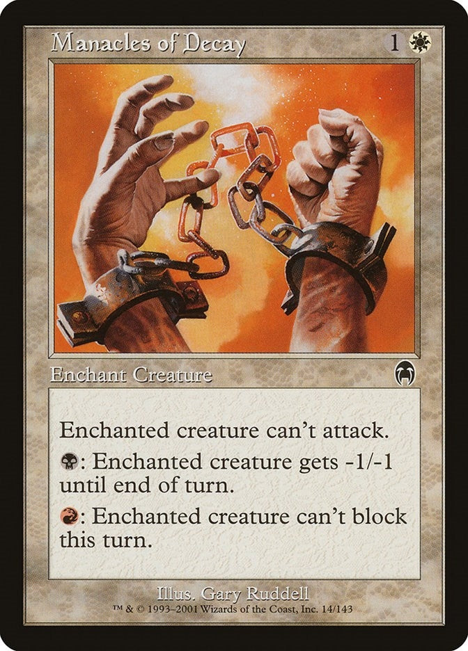 Image for Manacles of Decay (14) - Magic: The Gathering