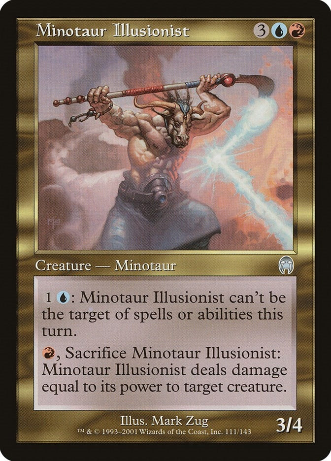 Image for Minotaur Illusionist (111) - Magic: The Gathering