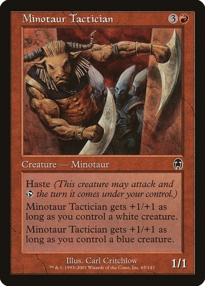 Image for Minotaur Tactician (65) - Magic: The Gathering