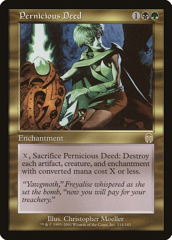 Image for Pernicious Deed (114) - Magic: The Gathering