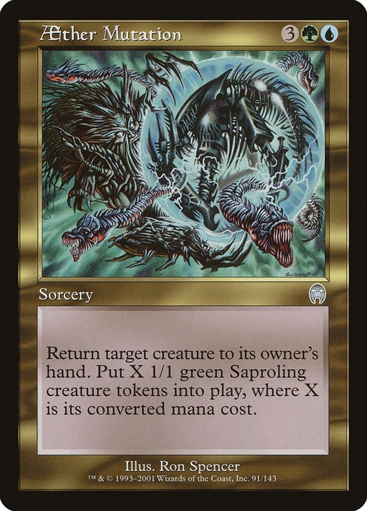 Image for Aether Mutation (91) - Magic: The Gathering