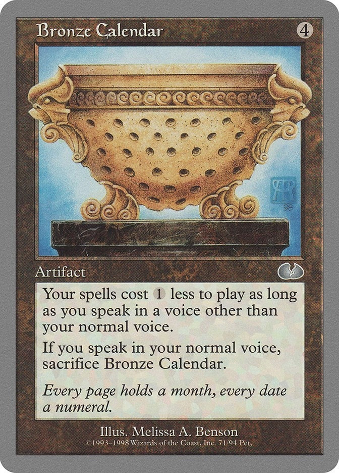 Image for Bronze Calendar (71) - Magic: The Gathering