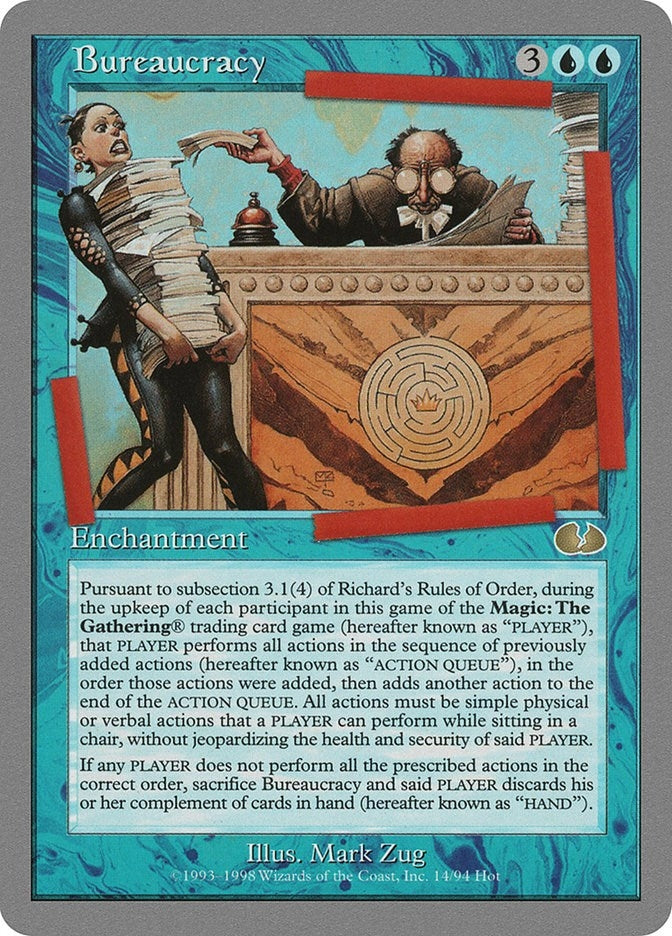 Image for Bureaucracy (14) - Magic: The Gathering