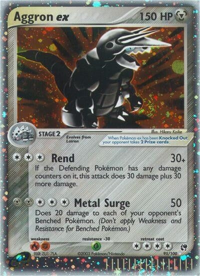 Aggron ex (95/100)