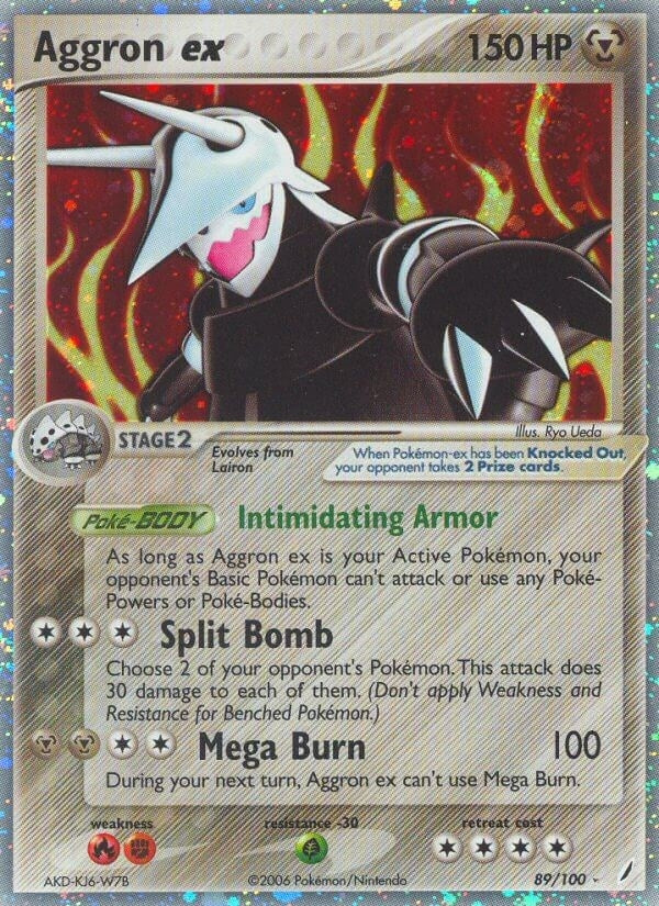 Aggron ex (89/100)