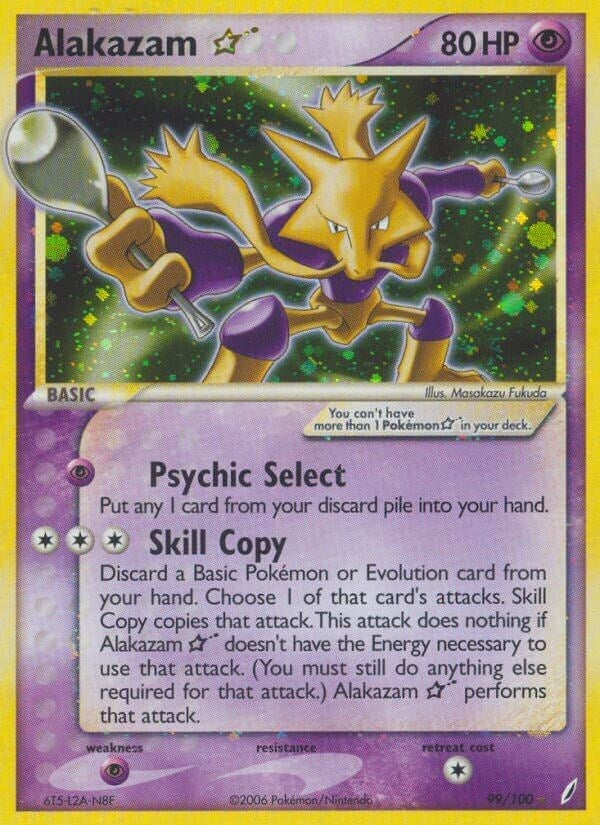 Alakazam Star (99/100)