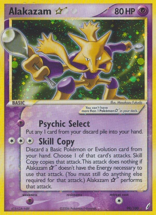 Alakazam Star (99/100)