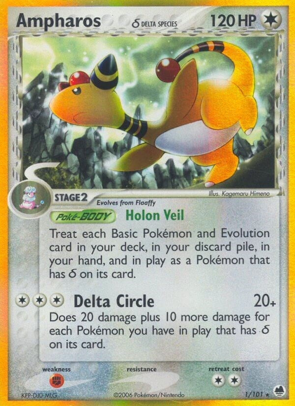 Ampharos (Delta Species) (1/101)