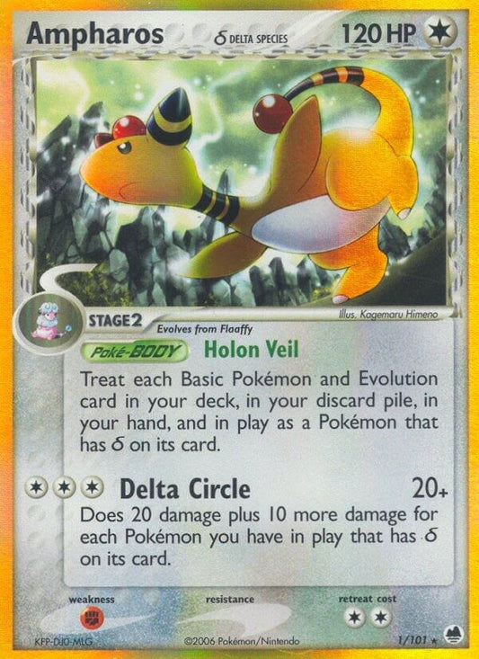 Ampharos (Delta Species) (1/101)