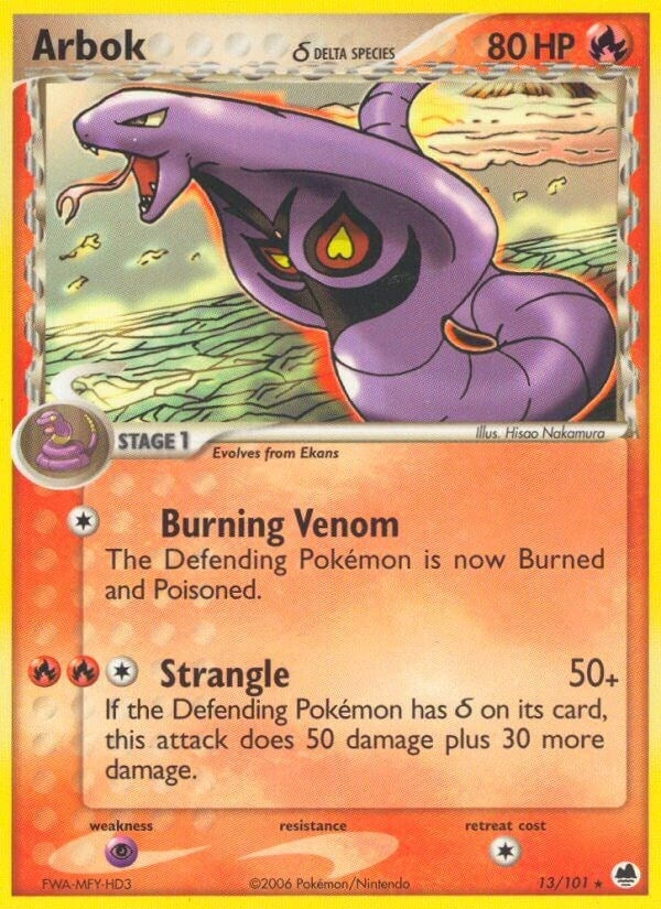 Arbok (Delta Species) (13/101)