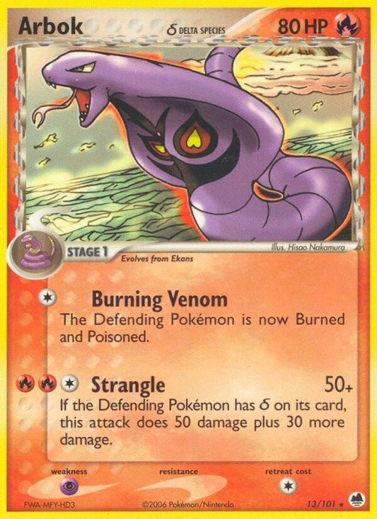 Arbok (Delta Species) (13/101)