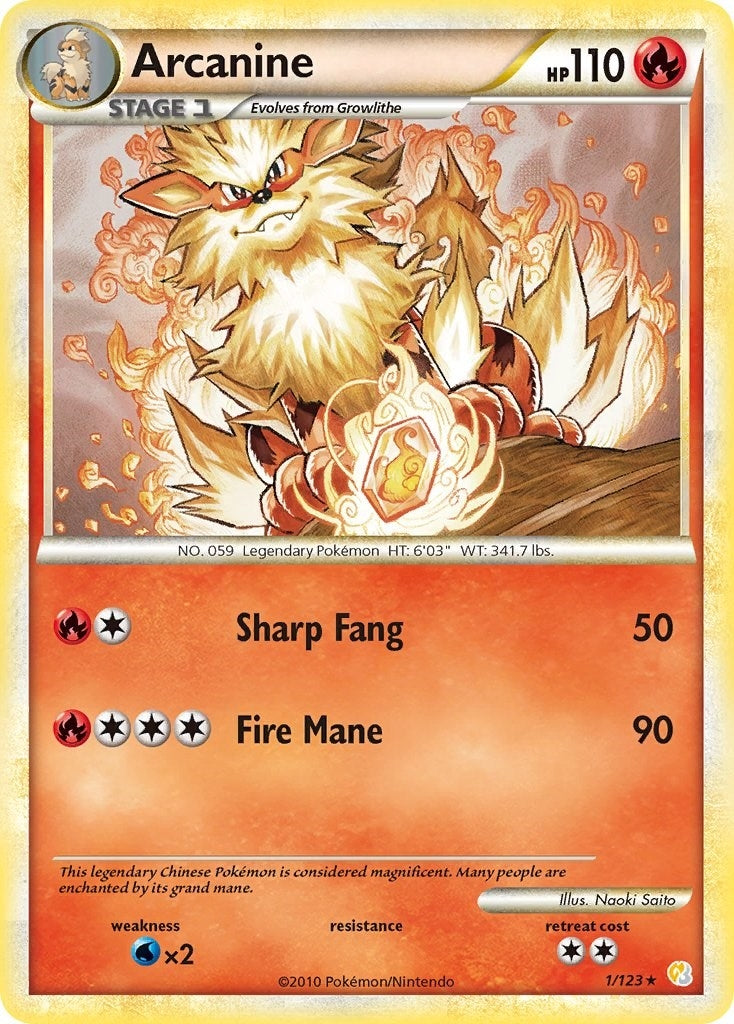 Arcanine (1/123)