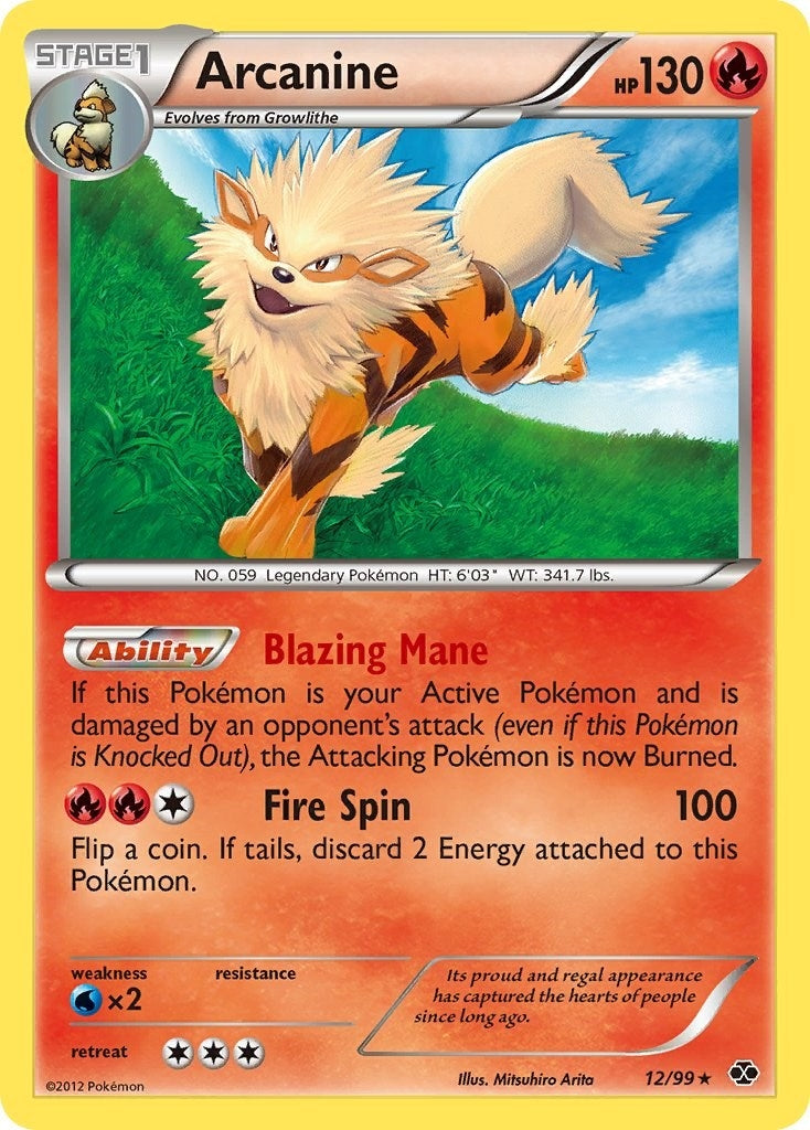 Arcanine (12) (12/99)