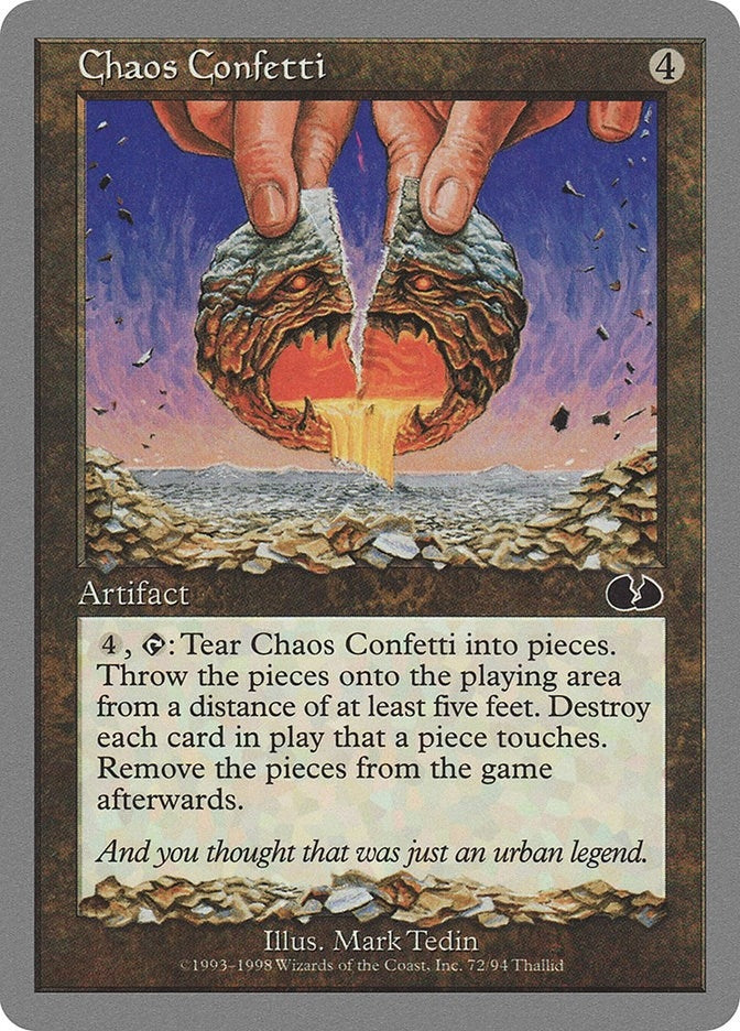 Image for Chaos Confetti (72) - Magic: The Gathering