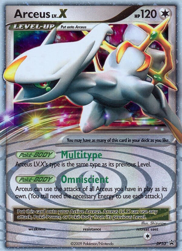 Arceus LV.X - DP53 (DP53)