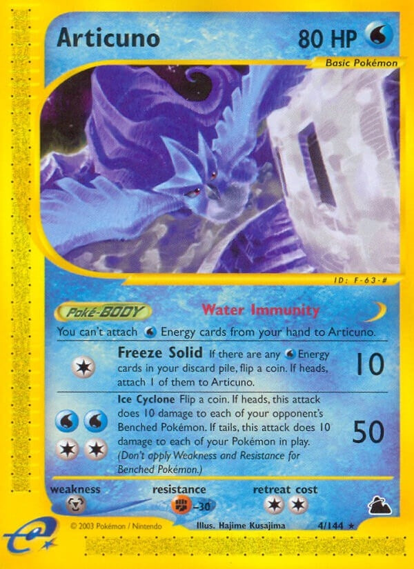 Image for Articuno (4) (004/144) - Pokemon