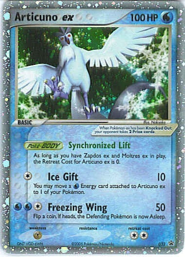 Image for Articuno ex - 032 (EX Collector's Window Tins) (032) - Pokemon