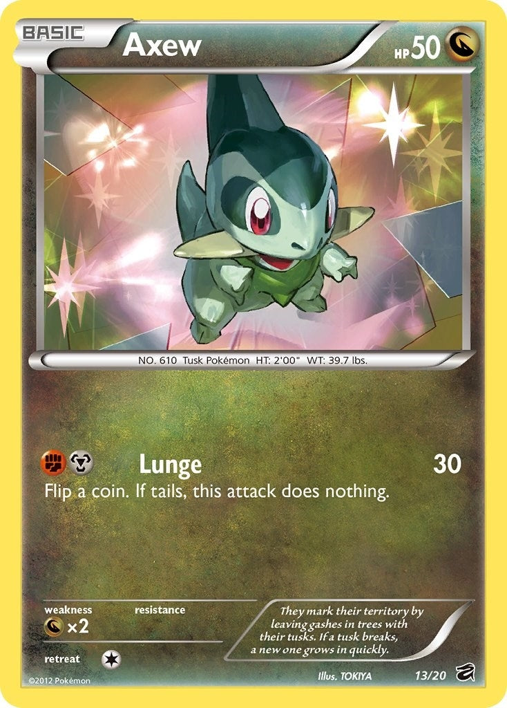 Image for Axew (13) (13/20) - Pokemon