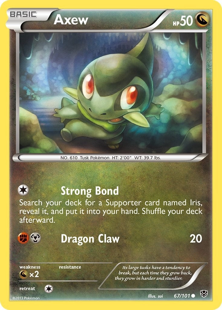 Image for Axew (67/101) - Pokemon