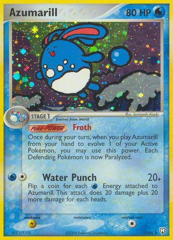 Image for Azumarill (1/109) - Pokemon