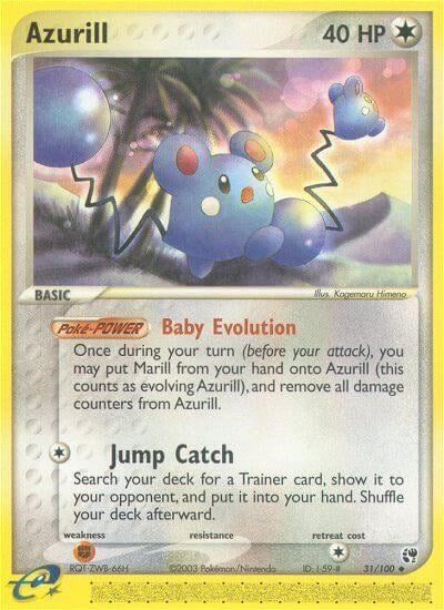 Image for Azurill (31/100) - Pokemon